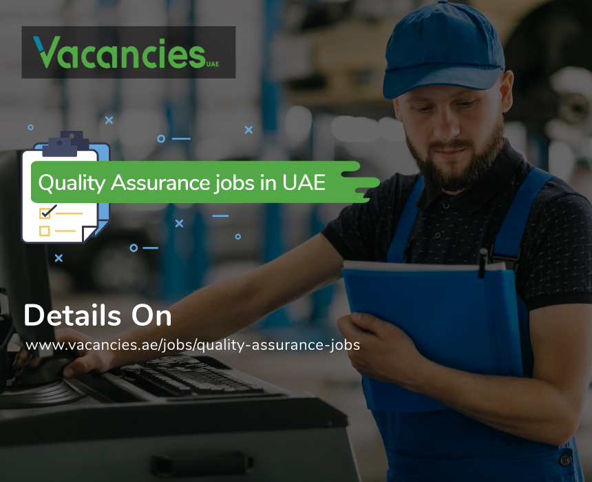 Quality assurance manager jobs in uae